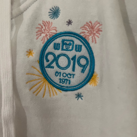 Disney Parks WDW 2019 Zip Hoodie Sweatshirt - Picture 2 of 8